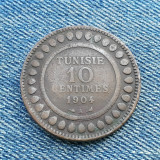 2p - 10 Centimes 1904 Tunisia, Africa