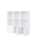 Cumpara ieftin Biblioteca, Vasagle, 6 cuburi, Alb, LBC33WT, 97 x 97 x 29 cm