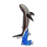 Balena-figurina din sticla Murano MG-219
