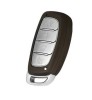 Carcasa cheie Topautochei&reg; pentru Hyundai I30 IX25 IX35 Elantra Sonata Verna Creta Tucson Solaris, 4 butoane, suport pentru baterie, Oem