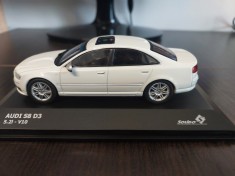 Macheta AUDI S8 D3 5.2L V10 2010 - Solido, scara 1/43, noua.