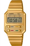 Ceas unisex CASIO Retro Vintage Casual UNX DIG SS GOLD