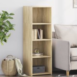 Gossi dulap inalt, stejar sonoma, 40x41x124 cm, lemn prelucrat