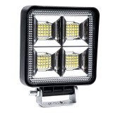 Cumpara ieftin Proiector LED pentru Off-Road, ATV, SSV, putere 192W, culoare 6500K, tensiune 9-36V, dimensiuni 110 x 110 x 35 mm