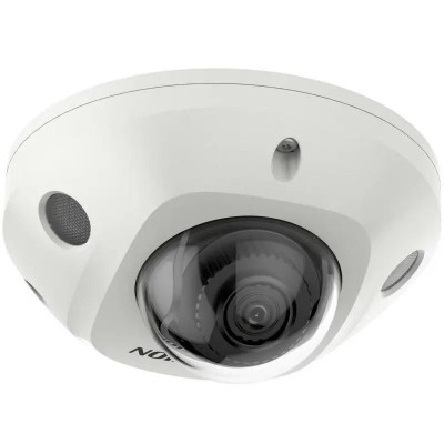Camera de supraveghere IP, 4 Megapixeli, lentila 2.8MM, IR 30M, Mini Dome - Hikvision - DS-2CD2546G2-IWS2C SafetyGuard Surveillance foto