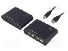 Cablu DC soclu, RJ45 soclu x2, USB A soclu x4, USB B soclu, USB 1.1, USB 2.0, lungime {{Lungime cablu}}, negru, LOGILINK - UA0230
