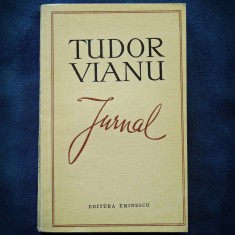JURNAL - TUDOR VIANU