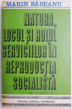 Natura, locul si rolul serviciilor in reproductia socialista &ndash; Marin Babeanu