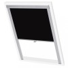 VidaXL Jaluzea opacă tip rulou, negru, CK04