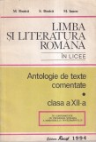 Cumpara ieftin M. Boatca, S. Boatca, M. Iancu - Limba si literatura Romana in licee. Antologie