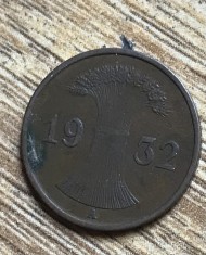 MNDSTR22 Germania 1 pfennig 1932 A