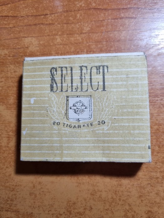 pachet tigari de colectie - slect - din anii '60 - nu contine tigari