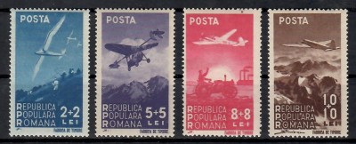 Romania 1948, LP.238 - Aviaţia, sarniera, MH foto