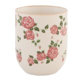 Cumpara ieftin Set 12 cani portelan Roses 6x8 cm, 100 ml