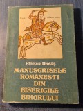 Manuscrisele romanesti din bisericile Bihorului Florian Dudas