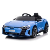 Masinuta electrica pentru copii Audi RS E-tron GT, card USB/TF, MP3, 35W, 3-5 km/h, 12V, 103x58x41 cm, albastru, ProCart