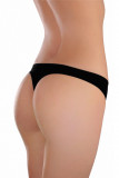 Chiloti tanga talie joasa Charme 9203 Nero XXL, CHARME Lingerie