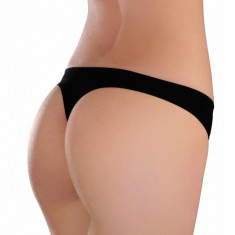 Chiloti tanga talie joasa Charme 9203 Nero S/M