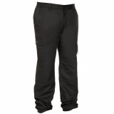 Pantalon călduros 100 negru Bărbați, Solognac