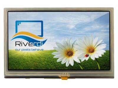 Riverdi Afișaj TFT 4,3 inch 480x272 LED rezistiv foto