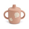 Liewood Trinklerntasse - Neil Sippy, 150 ml, Silikon, Farbe: Shell / Pale tuscany