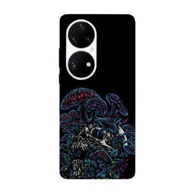 Husa compatibila cu Huawei Nova Y70 model Mushroom cloud, Silicon, TPU, Viceversa foto
