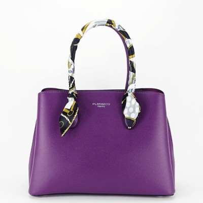 Geanta dama cu esarfa F2573 13 Violet foto