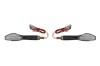 Semnalizari LED Moto Oxford Columbia M8, 2W, Negre, Set 2 buc, Omologate, Universal
