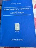 Rose Mary Sheldon, Renseignement et espionnage dans la Rome antique