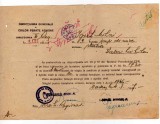 CFR INAINTARE IN CLASA IMPEGAT DE MISCARE STATIA VALEA LUI MIHAI STAMPILE 1946, Documente