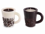 Set 2 lumanari aroma cafea cm 11,5 x 8 x 9,5 H