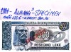 Banconta de colectie SPECIMEN 500 PESEQIND LEKE ALBANIA UNC