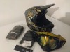 Casca Moto Enduro ATV Ochelari Manusi Cagula Protectie ECE Marimi S M L XL