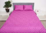 Cumpara ieftin Pilota 200x220 Somnart Belina, microfibra, lavabila la masina, vidata, de vara, Purple Relax KipRoom