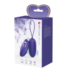 Ou Vibrator Cu Telecomanda Selkie Youth, Indigo, 7 cm