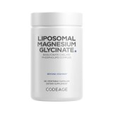 Codeage Liposomal Magnesium Glycinate, Magneziu Bisglicinat Lipozomal Cu