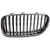 Grila radiator Bmw Seria 5 (F10/F11), 12.2009-, stanga, crom/crom/negru, 51137203649, 201905-1
