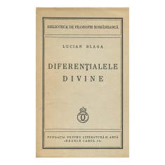 Lucian Blaga, Diferențialele Divine, 1940, exemplar bibliofil
