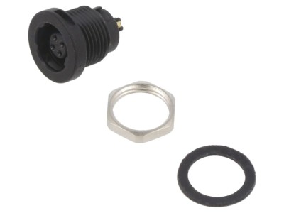 Conector Circular 4 Pin 125V Soclu Mamă Push-Pull foto