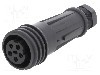 Conector circular, mama, 5 pini, BULGIN - EXP-0921/05/S foto