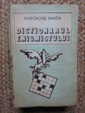 Gheorghe Sanda - Dictionarul enigmistului (1983, editie cartonata)