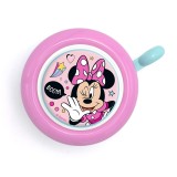 Clopot Bicicleta Copii Metal Minnie Mouse, Siguranta si Distractie, Sunet Puternic