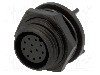 Conector circular, mama, 12 pini, BULGIN - PX0413/12S/PC