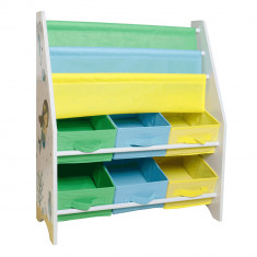 Organizator raft pentru jucarii, multicolor model, NOMITO TIP 1 foto