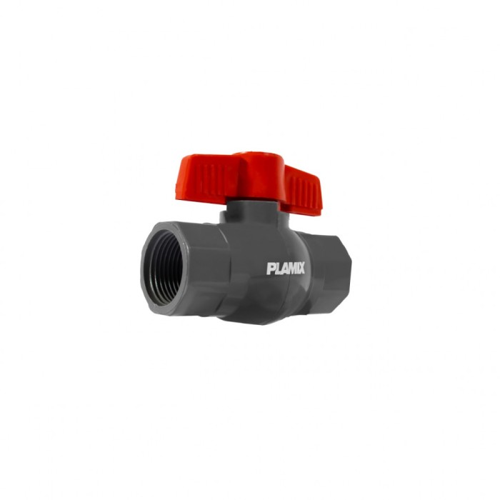Robinet apa filet interior-interior PLAMIX PVF - 1/2&quot; PVC Innovative ReliableTools