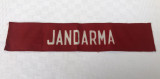 Banderola veche militara - JANDARMA - jandarmerie