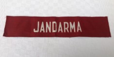 Banderola veche militara - JANDARMA - jandarmerie