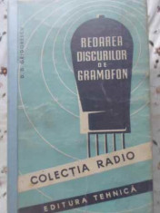 REDAREA DISCURILOR DE GRAMOFON-D.D. GRIGORESCU foto