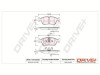 Dr!ve+ DP1010.10.1039 set placute frana,frana disc