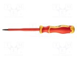 Șurubelniță izolată slim plată 4x0,8mm 100mm NEO TOOLS